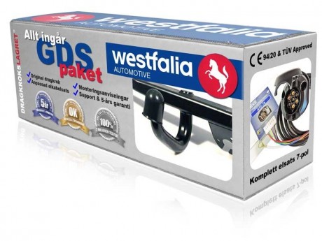 Fast dragkrok svetsad - Westfalia-Monoflex