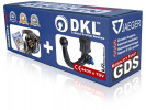 Avtagbar dragkrok vertikal - DKL Towbar System