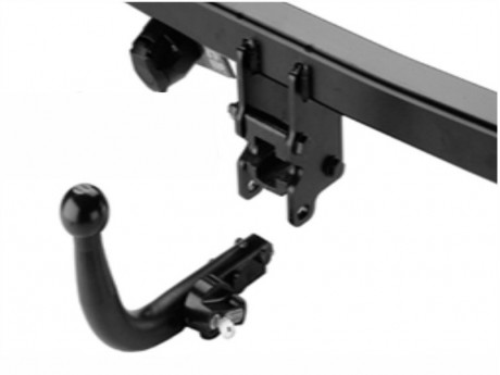 Avtagbar dragkrok horisontell - Westfalia-Monoflex