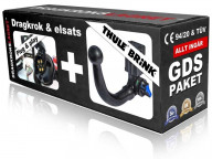 Avtagbar dragkrok vertikal - Thule-Brink