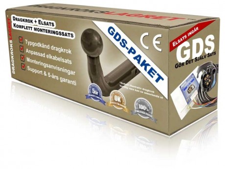 Fast dragkrok svanhals - GDW Fast dragkrok svanhals - GDW