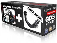 Avtagbar dragkrok diagonalt - Thule-Brink